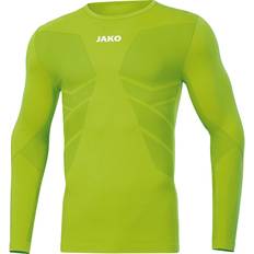 JAKO Comfort 2.0 Longsleeve T-shirt Men - Neon Green