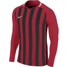Nike Striped Division III Long Sleeve Jersey Men - University Red/Black/White