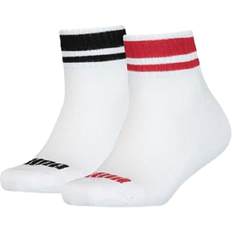 Puma Quarter Socks 2-pack - Red/Black