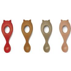 Liewood Liva Silicone Spoons Multi M ix 4-pack