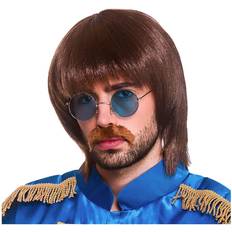 Wicked Costumes 60's Pop Wig Brown