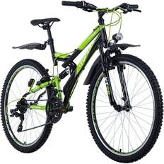 Herren - Rennräder Fahrräder KS Cycling ATB Topeka RH 2021 - Black Green Herrenfahrrad