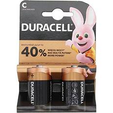 Duracell C (LR14) Batterier & Ladere Duracell C 2-pack