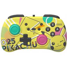 Gule Spillkontroller Hori Horipad Mini Controller - Pikachu POP (Nintendo Switch) - Yellow
