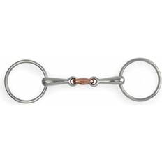 Shires Bridles & Accessories Shires Loose Ring Copper Lozenge Snaffle