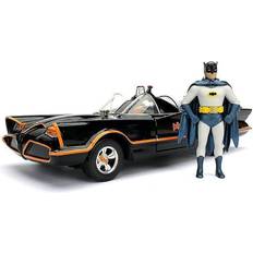 DC Comics Batman 1966 TV Series Batmobile 1:24 Scale Vehicle with Figures