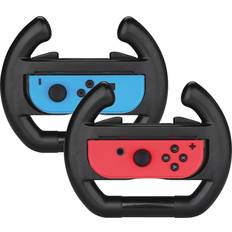 Nintendo Switch - Trådløs Ratt & Racingkontroller INF Steering Wheel for Nintendo Switch Joy-Con - Black