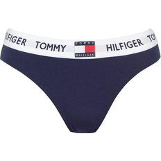 Blå Truser Tommy Hilfiger Organic Cotton Blend Waistband Briefs - Navy Blazer