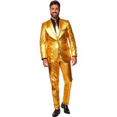 Gull Kostymer & Klær OppoSuits Groovy Gold Costume