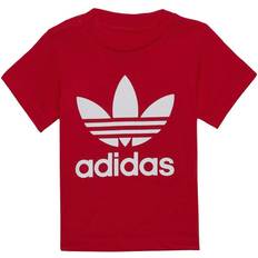 adidas Infant Trefoil T-shirt - Vivid Red/White (HE2189)