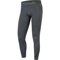 Grey nike shorts Nike Pro Warm Tights Men - Iron Grey/Black
