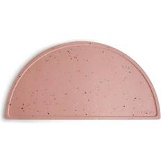 Untersetzer Mushie Silicone Place Mat Powder Pink Confetti