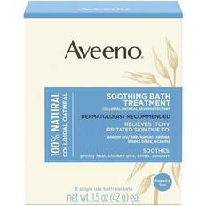 Aveeno Body Lotions Aveeno Soothing Bath Treatment Fragrance Free 8 Packets