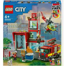 Brannmenn Byggeleker Lego City Fire Station 60320
