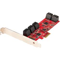 StarTech PCIe x2 - SATA Kontrollerkort StarTech 10P6G-PCIE-SATA-CARD