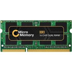 SO-DIMM DDR3 RAM minne MicroMemory DDR3 1600MHz 8GB (MMG2511/8GB)