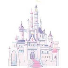 Interior Decorating RoomMates Disney Princess Castle Giant Wall Decal with Glitter