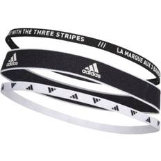 Adidas Herren Stirnbänder adidas Training Headbands 3-pack Unisex - Black/White/White