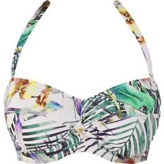 Fantasie Playa Blanca Scarf Tie Bandeau Bikini Top - Multi