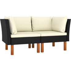 Outdoor Sofas & Benches vidaXL 315767 Corner 2-pack Modular Sofa