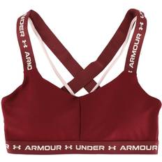 Under Armour Crossback Sports Bra - League Red/Micro Pink