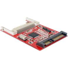Microdrive Speicherkartenleser DeLock SATA Card Reader for Compact Flash (91660)