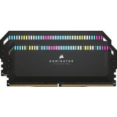 Corsair DDR5 RAM minne Corsair Dominator Platinum RGB Black DDR5 5600MHz 2x16GB (CMT32GX5M2X5600C36)