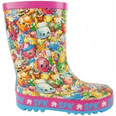 Shopkins Girls All Over Print Character Wellies - Multicoloured