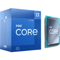 12 Prosessorer Intel Core i7 12700F 2,1GHz Socket 1700 Box