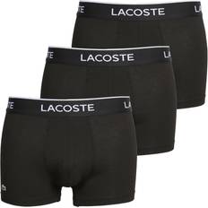 Lacoste Schwarz Bekleidung Lacoste Casual Trunks 3-pack - Black