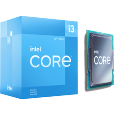 4 Prosessorer Intel Core i3 12100F 3,3GHz Socket 1700 Box