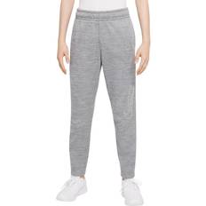 Nike Therma-FIT Graphic Tapered Training Trousers Kids - Smoke Grey/Heather