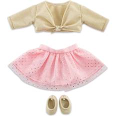 Corolle Ma Ballettoutfit Jacke, Rock und Schuhe für alle 36cm Ma Puppen Für Kinder ab 4 Jahren geeignet