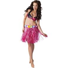 Over hele verden Kostymer & Klær Boland Hawaiian Skirt Short Pink