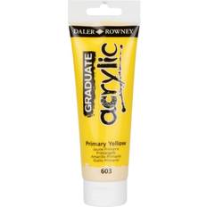 Gule Akrylmaling The Works Graduate Acrylic Paint Primary Yellow 120Ml