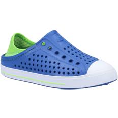 Skechers Slippers Children's Shoes Skechers Guzman Step Clogs - Blue/Lime