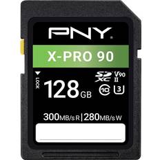 PNY Memory Cards PNY X-Pro 90 SDXC Class 10 UHS-II U3 ​​V90 300/280MB/s 128GB