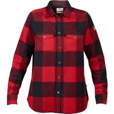 Dame Skjorter Fjällräven Canada Shirt W - Red