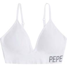 Pepe Jeans Alene Triangle Bra - White