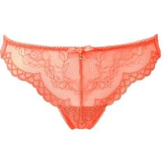 Gossard Superboost Lace Thong - Neon Coral Red/Orange