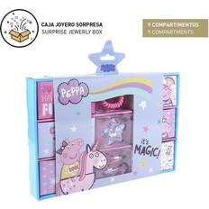 Peppa Pig Jewelry box Stich Hair accessories Pink (11 pcs)