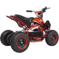 Tekstil Firehjulinger ATV 1000W Racer Mini Quad Mange forskellige farver Rød/Sort