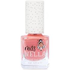 Vannbaserte Negleprodukter Miss Nella Peel Off Kids Nail Polish Peach Slushie 4ml