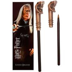 The Noble Collection Lucius Malfoy Wand Pen +Bookmark