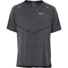 Nike Dri-FIT ADV Techknit Ultra Short-Sleeve Running Top Men's - Black/Iron Grey