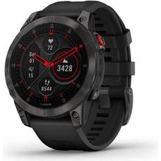 Garmin Blood Oxygen Level (SpO2) Smartwatches Garmin Epix (Gen 2) 47mm Sapphire Edition with Silicone Band