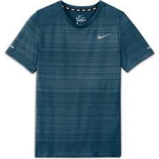 Nike Dri-Fit Miler T-shirt Kids - Ash Green