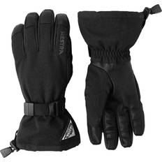 Hestra Dame Hansker Hestra Powder Gauntlet 5-Finger Gloves - Black