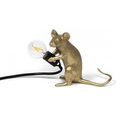 Golden Tischlampen Seletti Mouse Mac Tischlampe 12.5cm