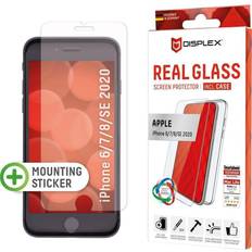 Displex 2D Real Glass + Case for iPhone 7/8/SE (2020)